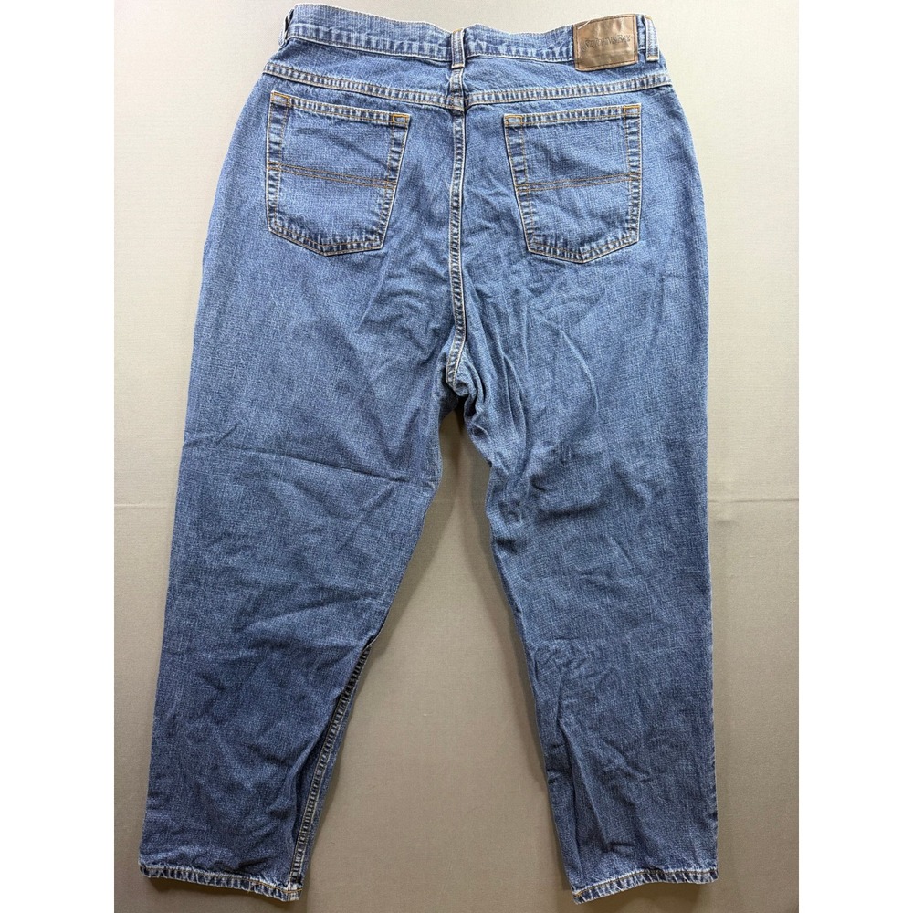 St Johns Bay Relaxed Fit Jeans Womens Blue Denim 33x28